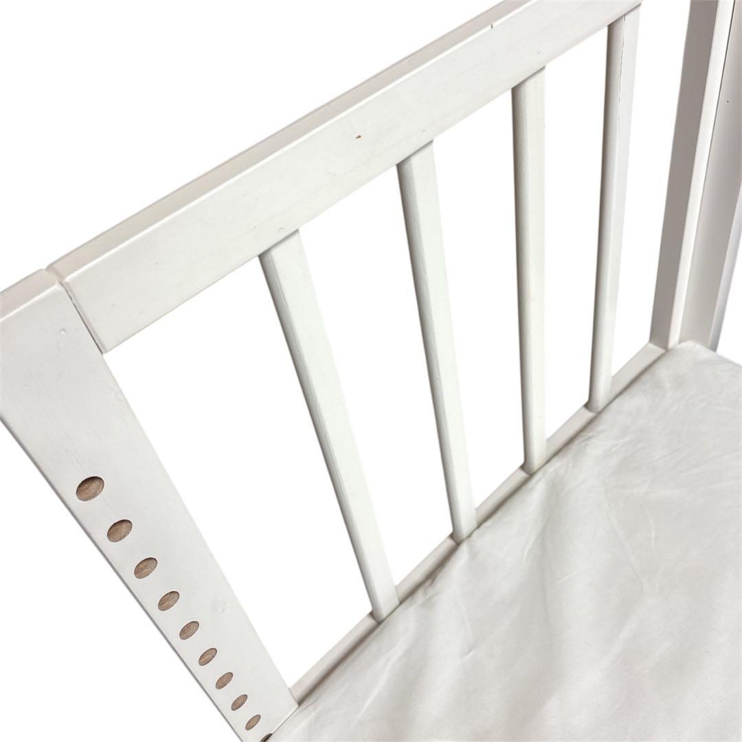 【美品】大和屋 そいねーる ロング ベビーベッド マットレス付 新生児 添い寝