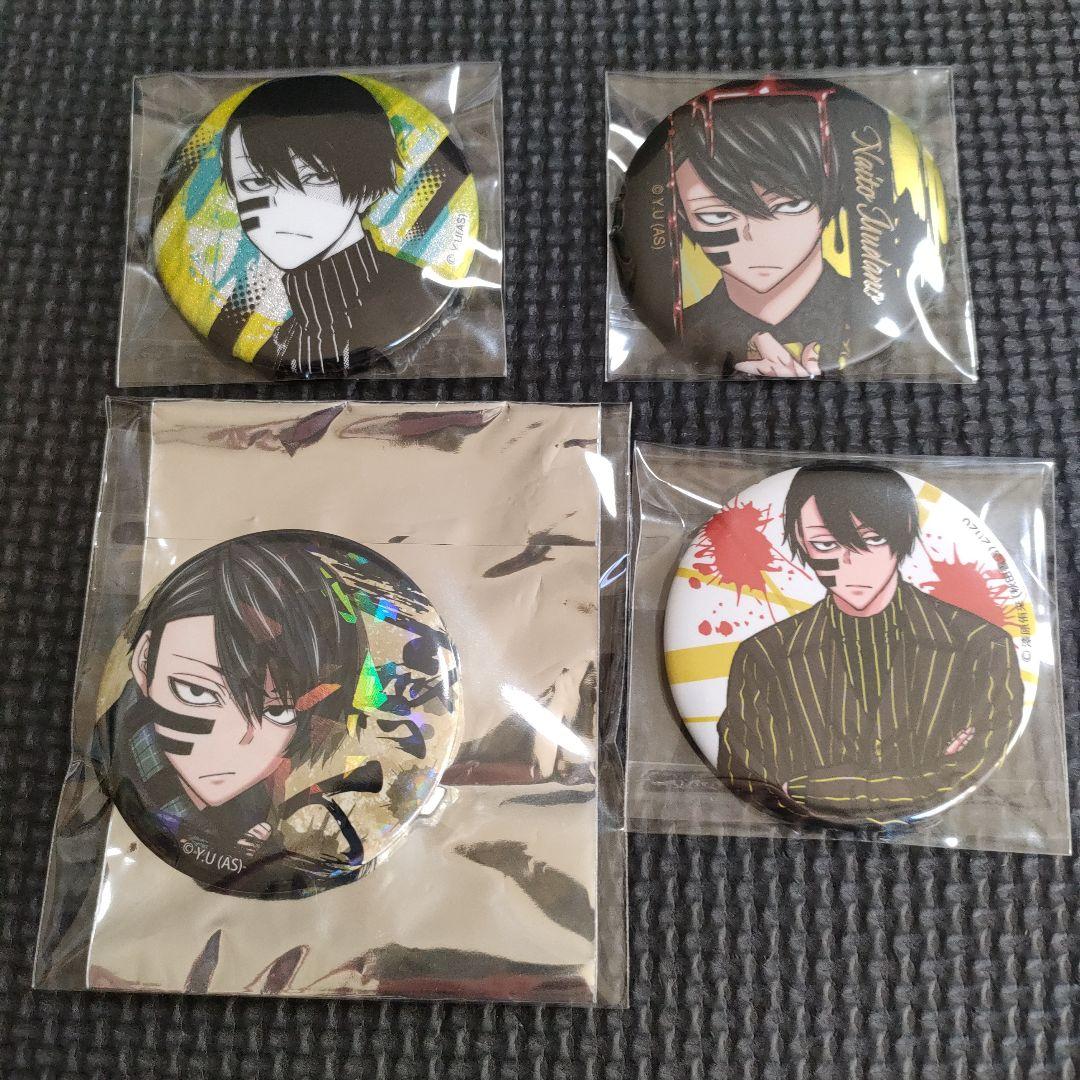 ⟡*.様 【未使用】　桃源暗鬼　缶バッジ　まとめ売り　無陀野無人　希少　一部サビ