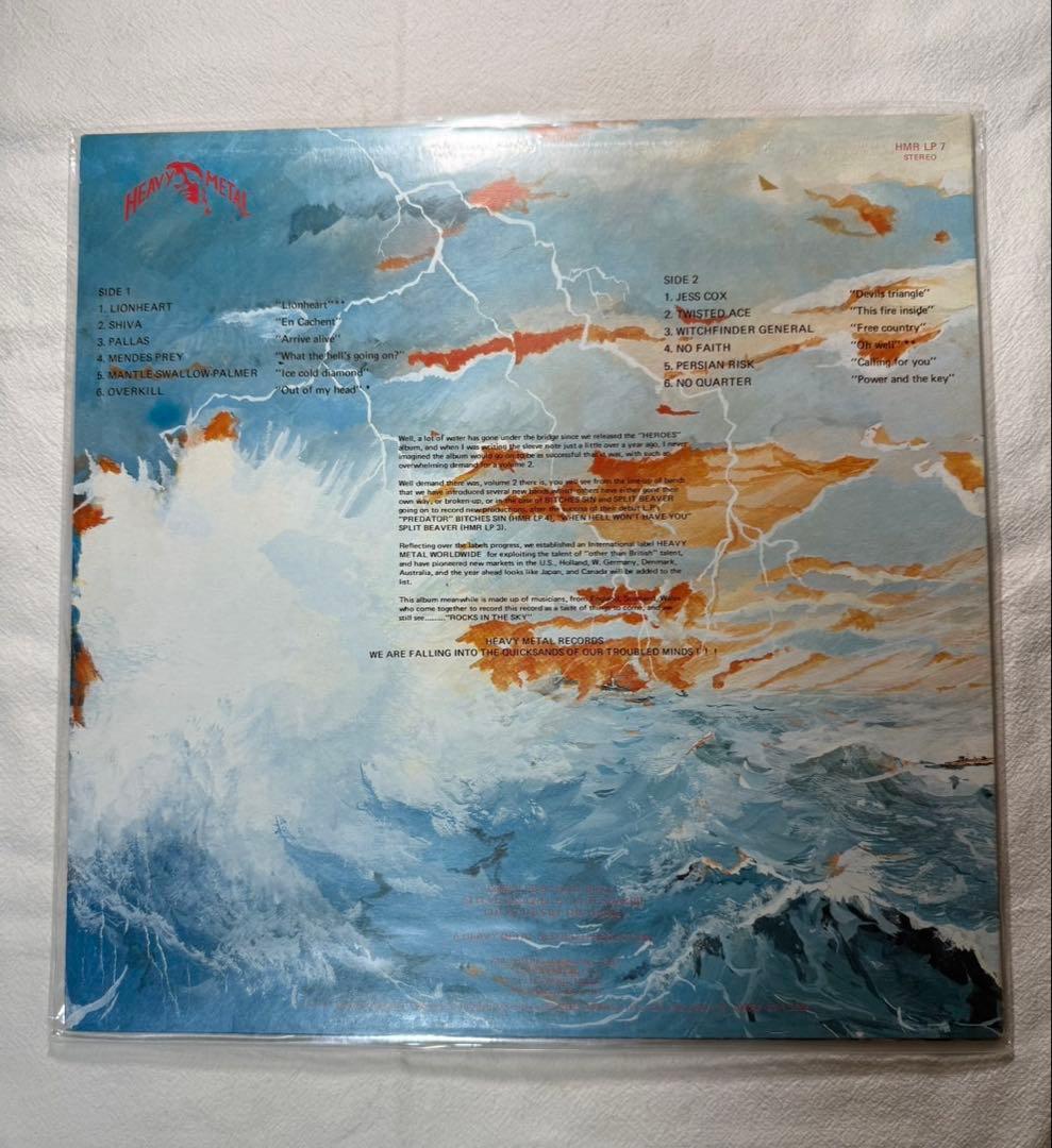 洋楽 HEAVY L HEROES Vol.2 LP