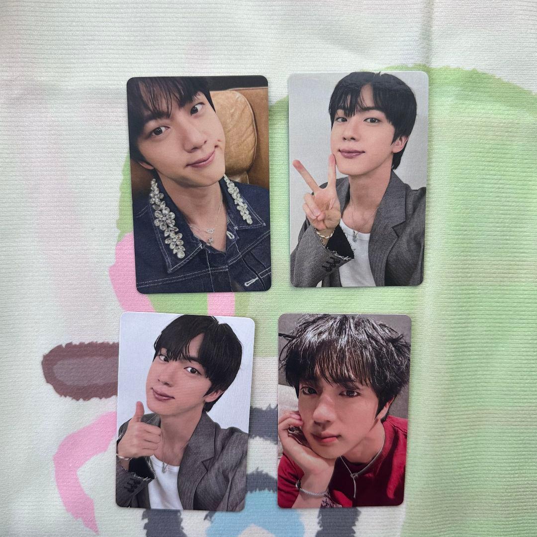 韓国BTS RUNSEOKJIN_EP.TOUR 限定特典 ジンJINトレカ4枚