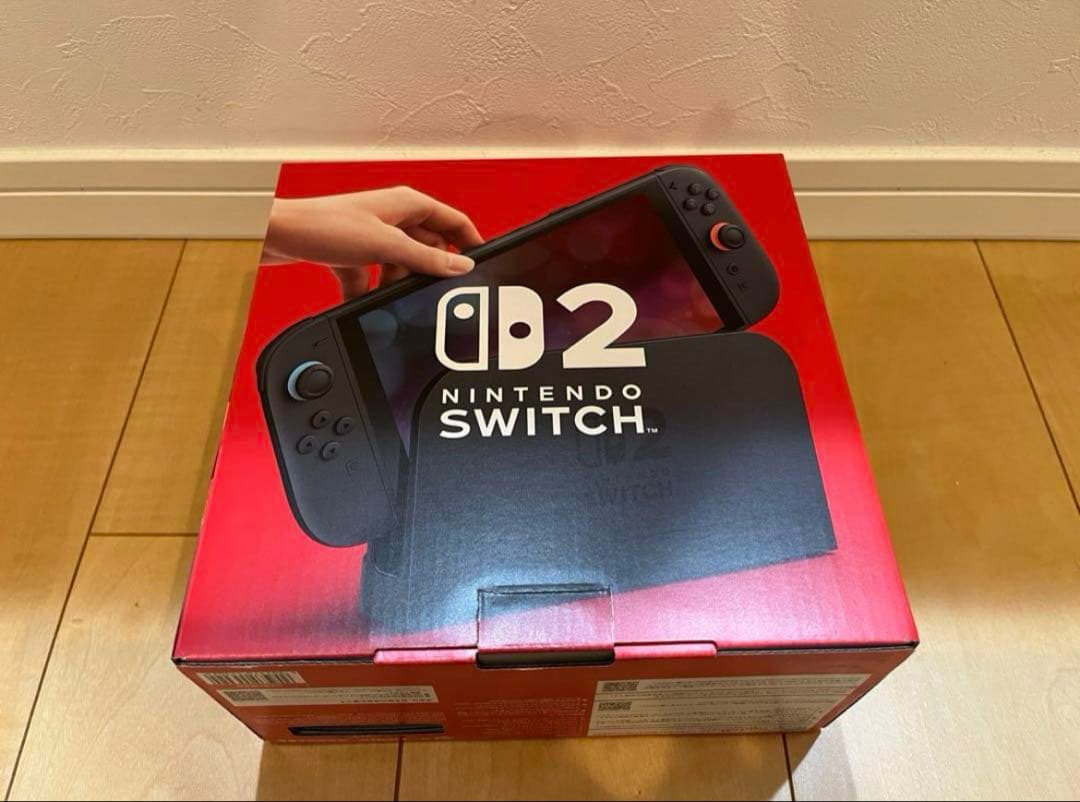 Nintendo Switch 2 本体 ブラック レシート付き
