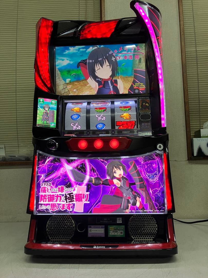 パチスロ実機　Ｌ　防振り　ＦＮ　スマスロユニット付き