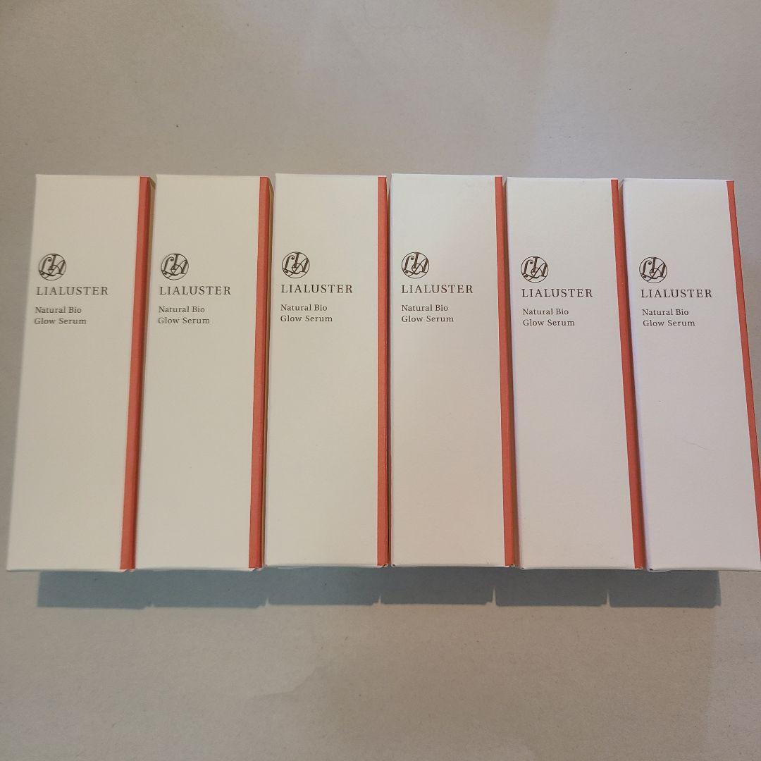 6本　リアラスター ナチュラルビオグロウセラム 美容液　27ml
