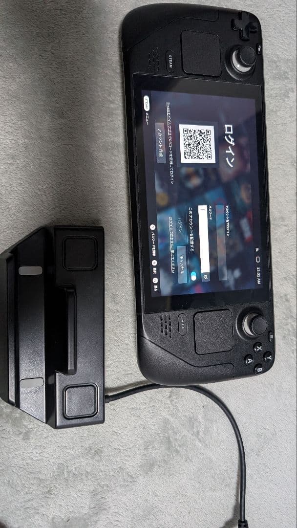 動作確認済 Valve Steam Deck 512Gb ケース、ドック付き