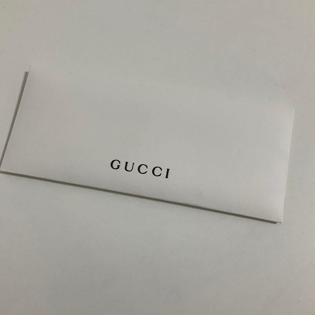 グッチ GUCCI サングラス スクエア　太ブチ　ブラック　金