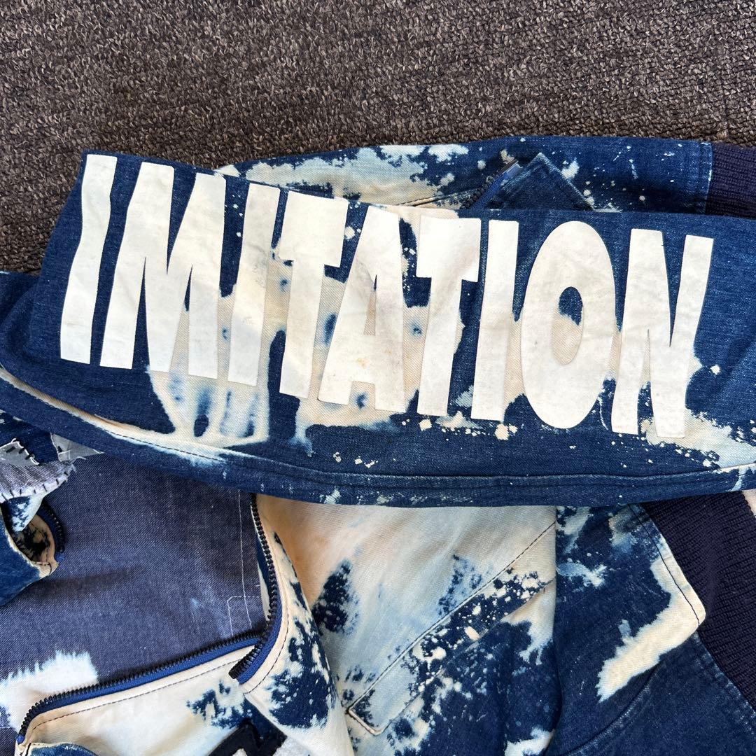 【一点物】GILET デニムジャケット リメイク