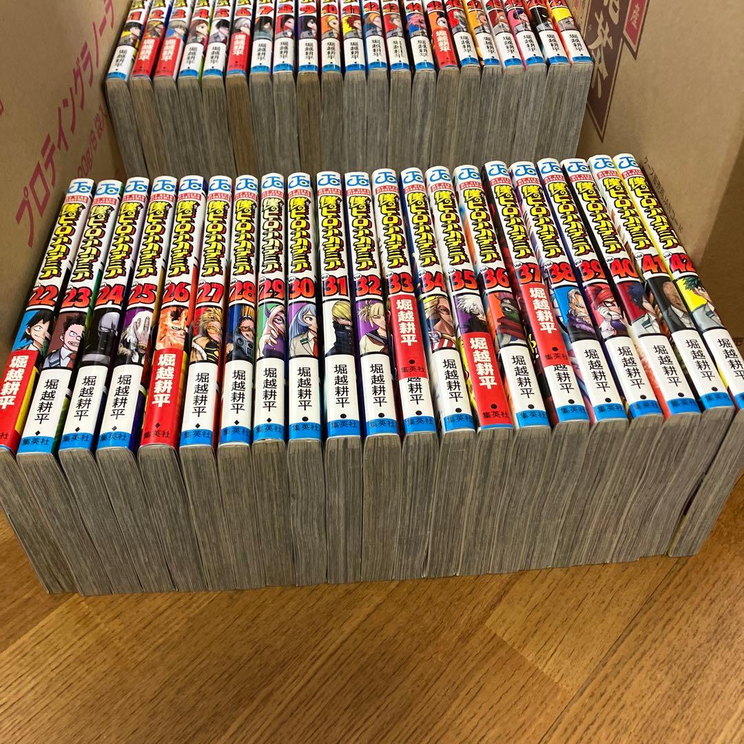 僕のヒーローアカデミア　１～４２巻　全巻セット　ヒロアカ　全巻　おまけ付き