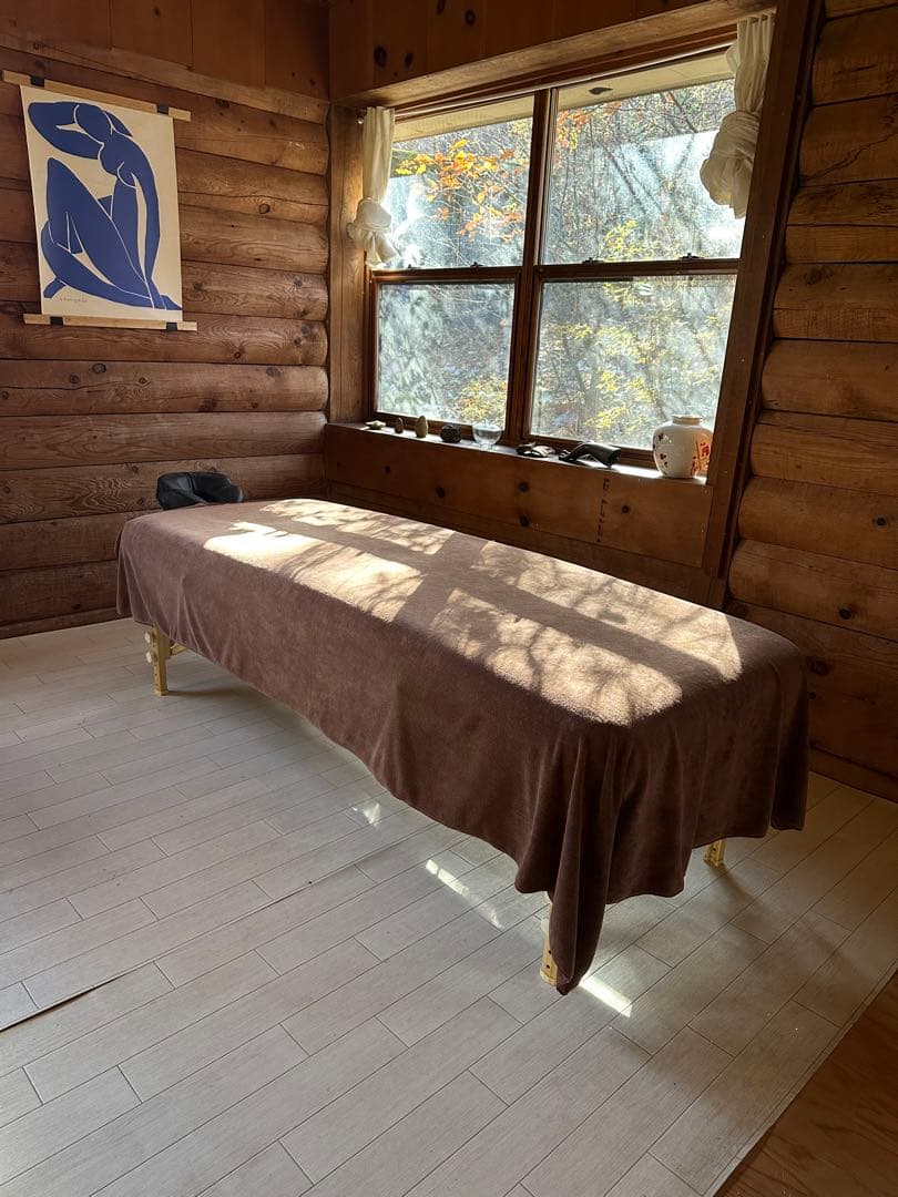 プロ仕様の施術セット　ベッド＋タオルシーツ＋ピローシート