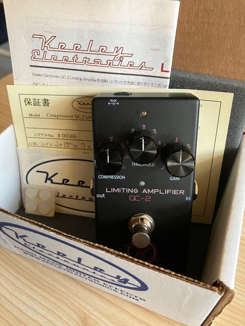ギター Keeley GC-2 LIMITING AMPLIFIER