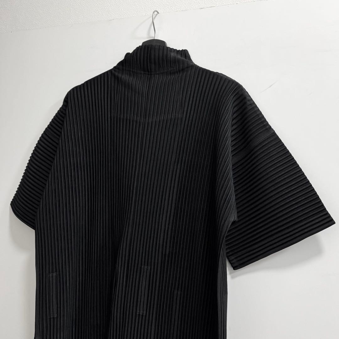 HOMME PLISSE PLEATS BOTTOMS ジャンプスーツ黒