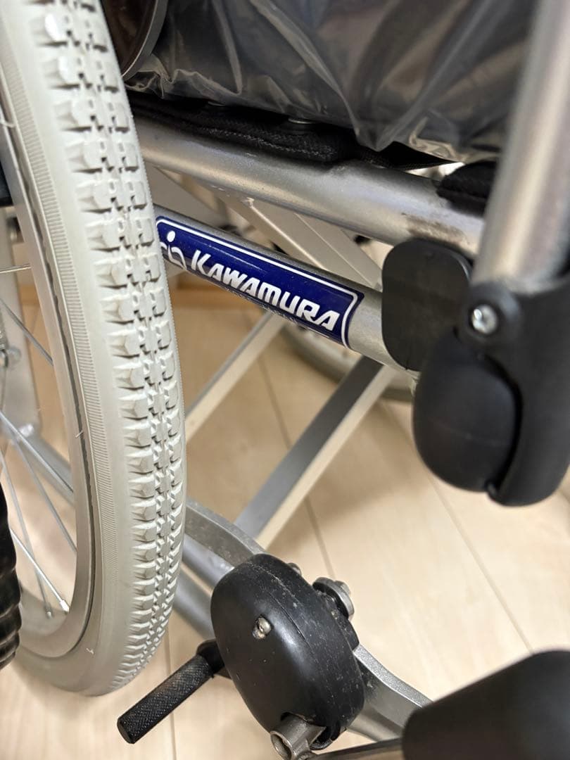 【美品】　多機能　カワムラサイクル　自走式車椅子　中床型簡易モジュール車いす