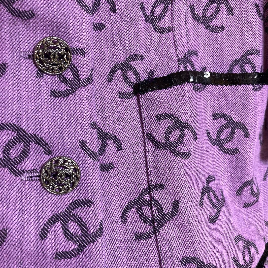 シャネル　CHANEL CC ロゴ　ジャケット　ワンピース　コート