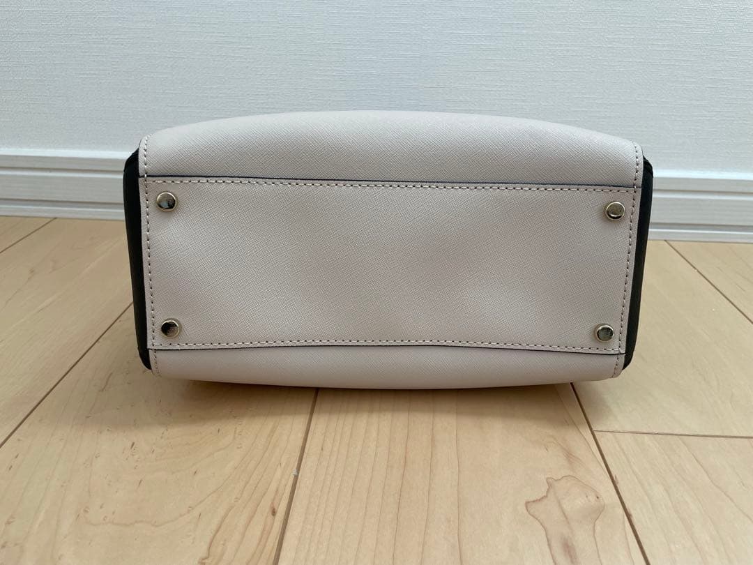 【美品】Kate Spade バッグ ベージュ/ブラック
