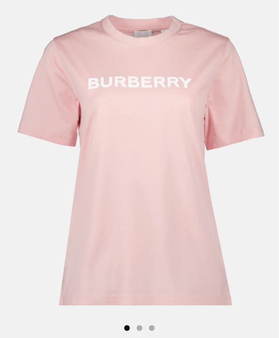 【新品未使用】バーバリー ロゴTシャツ ピンク XS