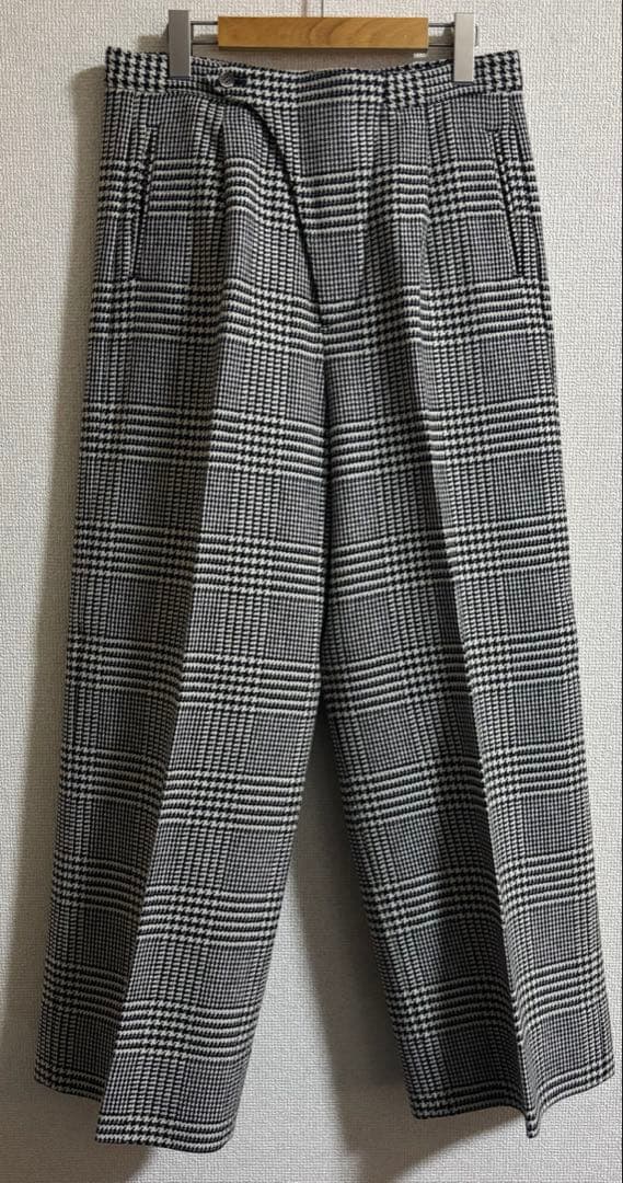 sade pt10 manhole別注 ワイドパンツ チェック　class