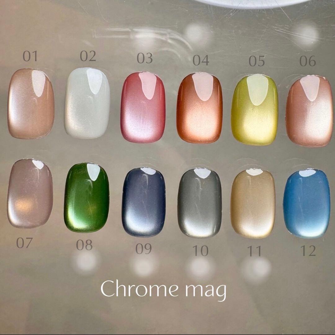 cleto クレト　chrome mag クロムマグ　マグネットジェル