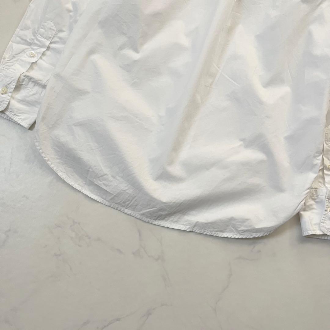 希少02サイズ　マディソンブルー マダムシャツ　B刺繍　ホワイト