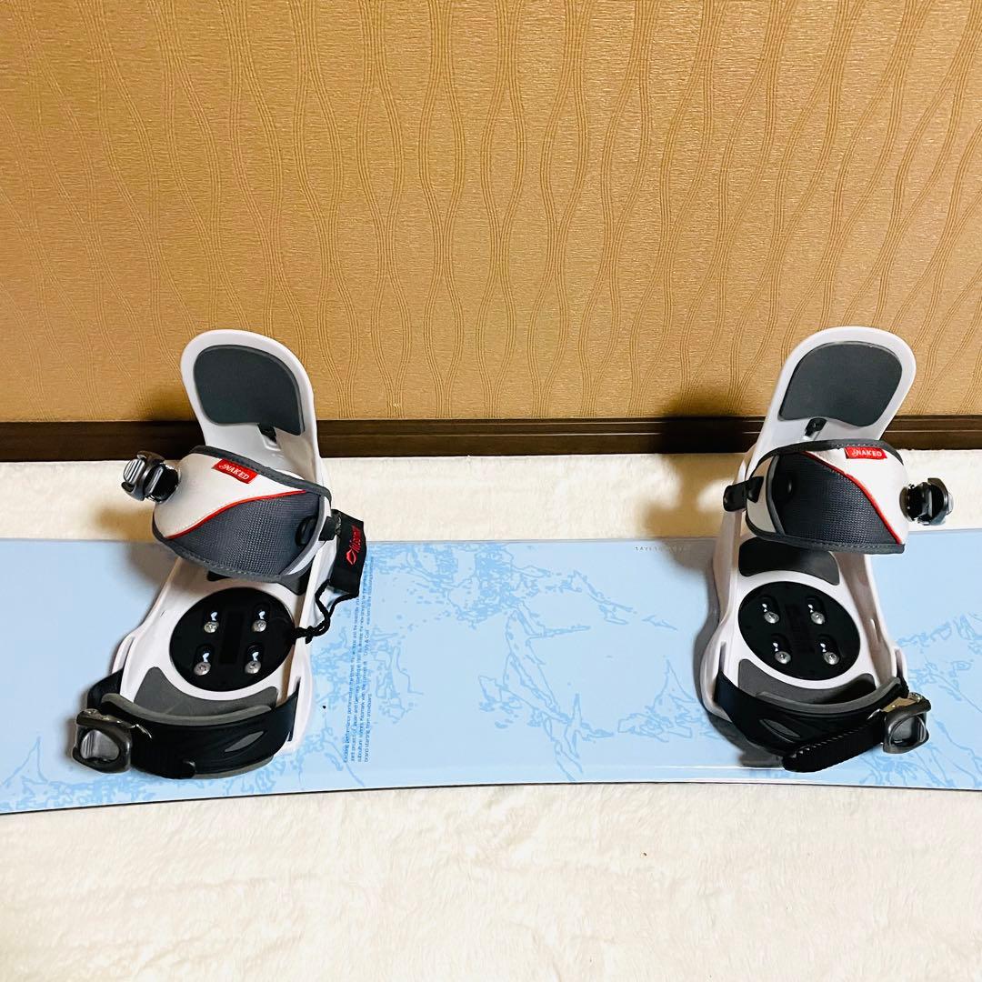 【美品】 kissmark NAKED スノーボード、ビィンディングセット