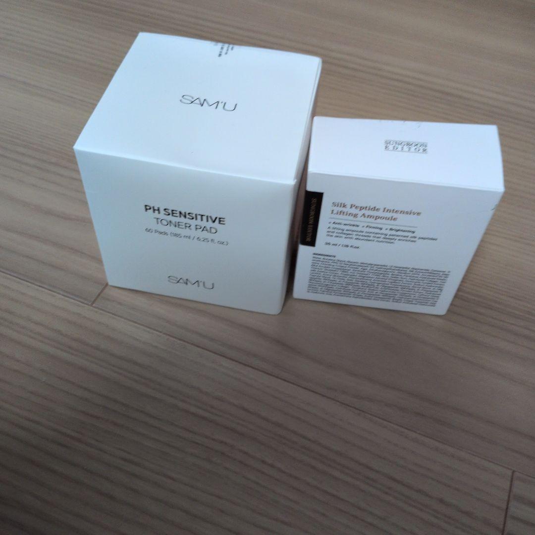 【新品未開封】SAM'U PH SENSITIVE TONER PAD 60