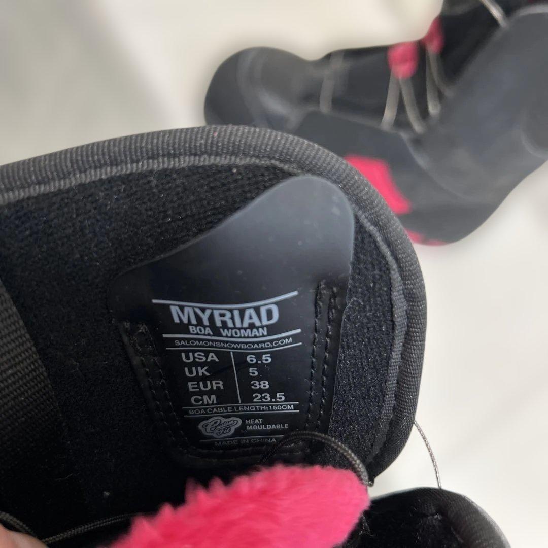 SALOMONスノーボードブーツ 女性用 23.5