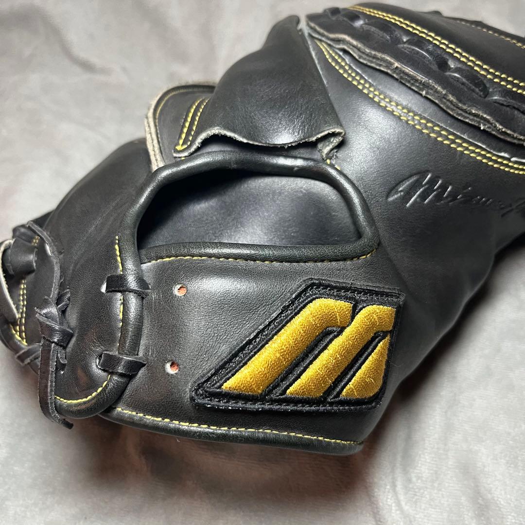 Mizuno pro 軟式キャッチャーミット　ブラック　Mマーク　値下げ不可