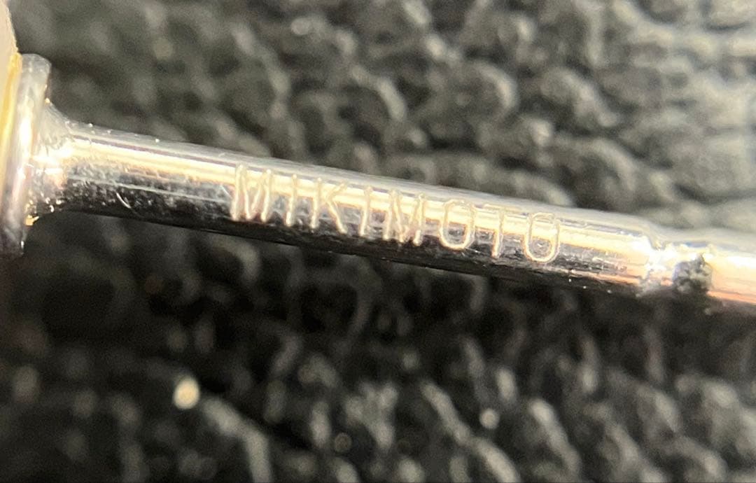 MIKIMOTO ミキモトK18 ゴールド　パール　 真珠　ピアス　アクセサリー