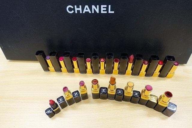 CHANEL シャネル 中古品 口紅 ルージュ まとめ売 18点