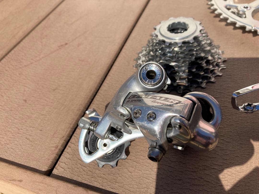 カンパニョーロ　10速　コンポセット　シルバー部品　record 含む