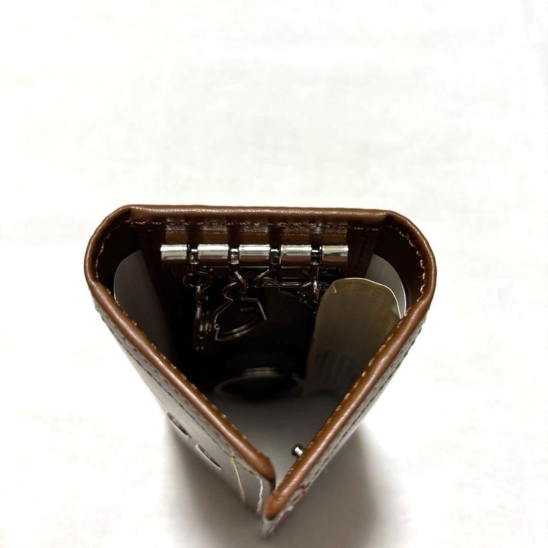 新品未使用　ポールスミス　キーケース　ブラウン　箱付