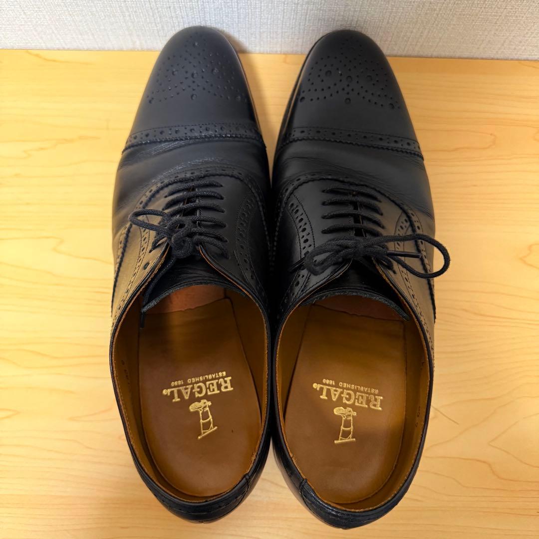 【美品】REGAL ストレートチップ V183 サイズ9 27.0cm