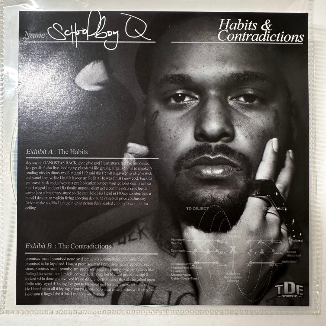 洋楽 Schoolboy Q Habits & Contradictions