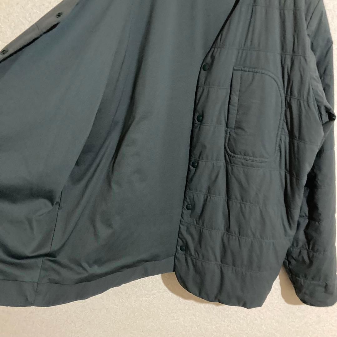  peak　スノーピーク　カーディガン　ライトダウン　アウター　グレーＬ