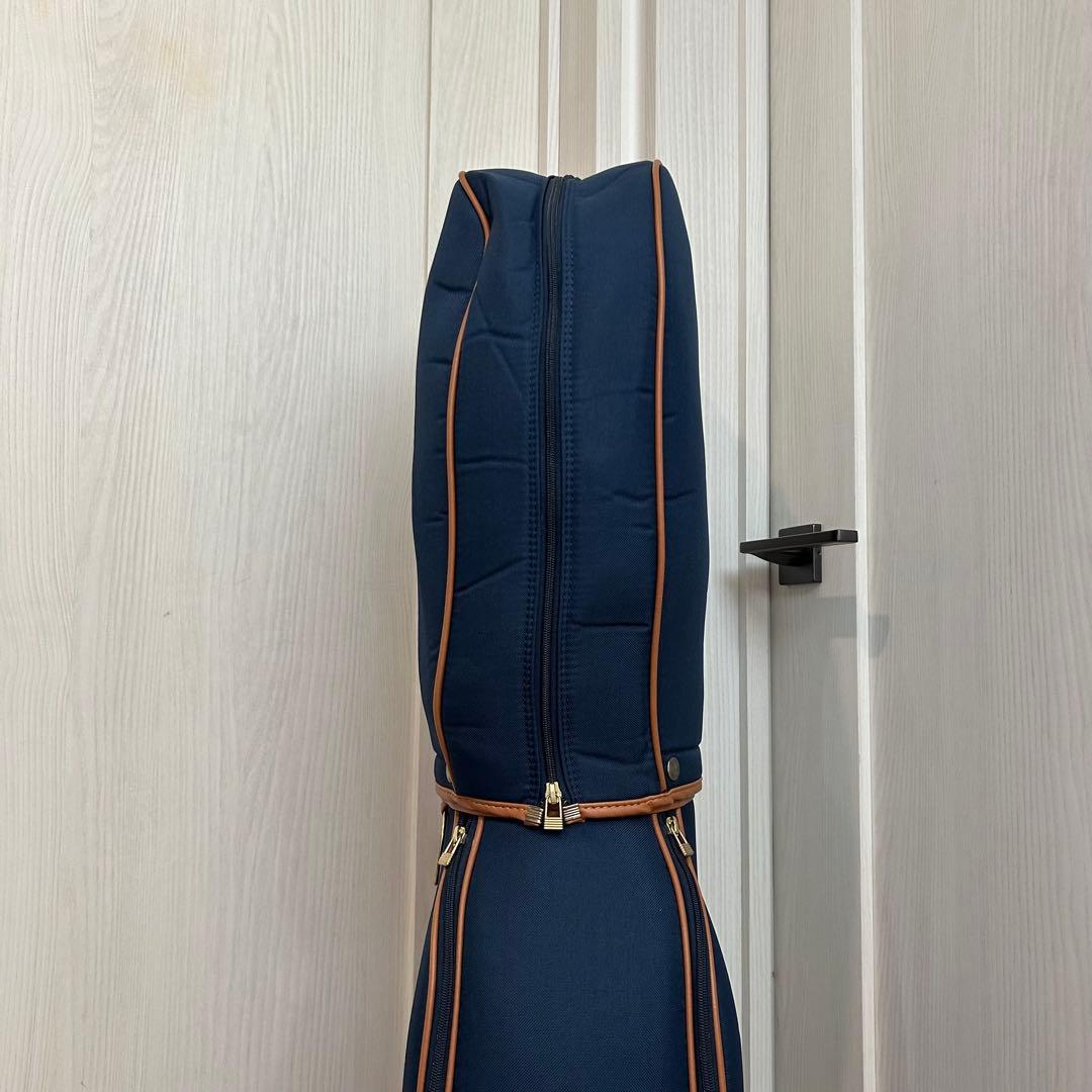 【極美品】BALENCIAGA バレンシアガ　キャディバッグ　ゴルフ　ネイビー