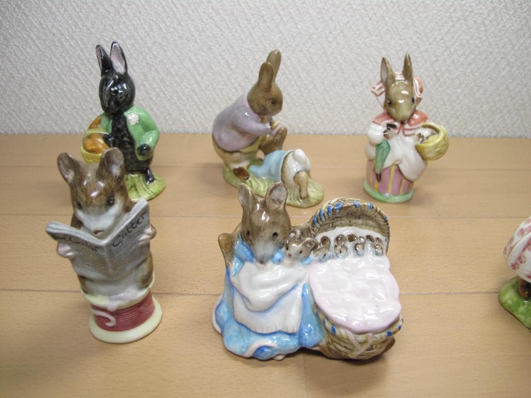 ロイヤル ドルトン バニキンズ　ビアトリクス ポター ピーター ラビット ７点