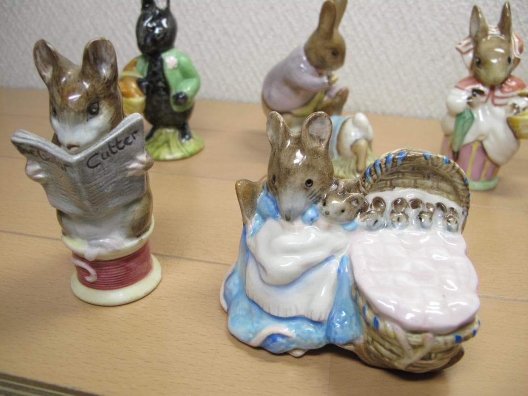 ロイヤル ドルトン バニキンズ　ビアトリクス ポター ピーター ラビット ７点