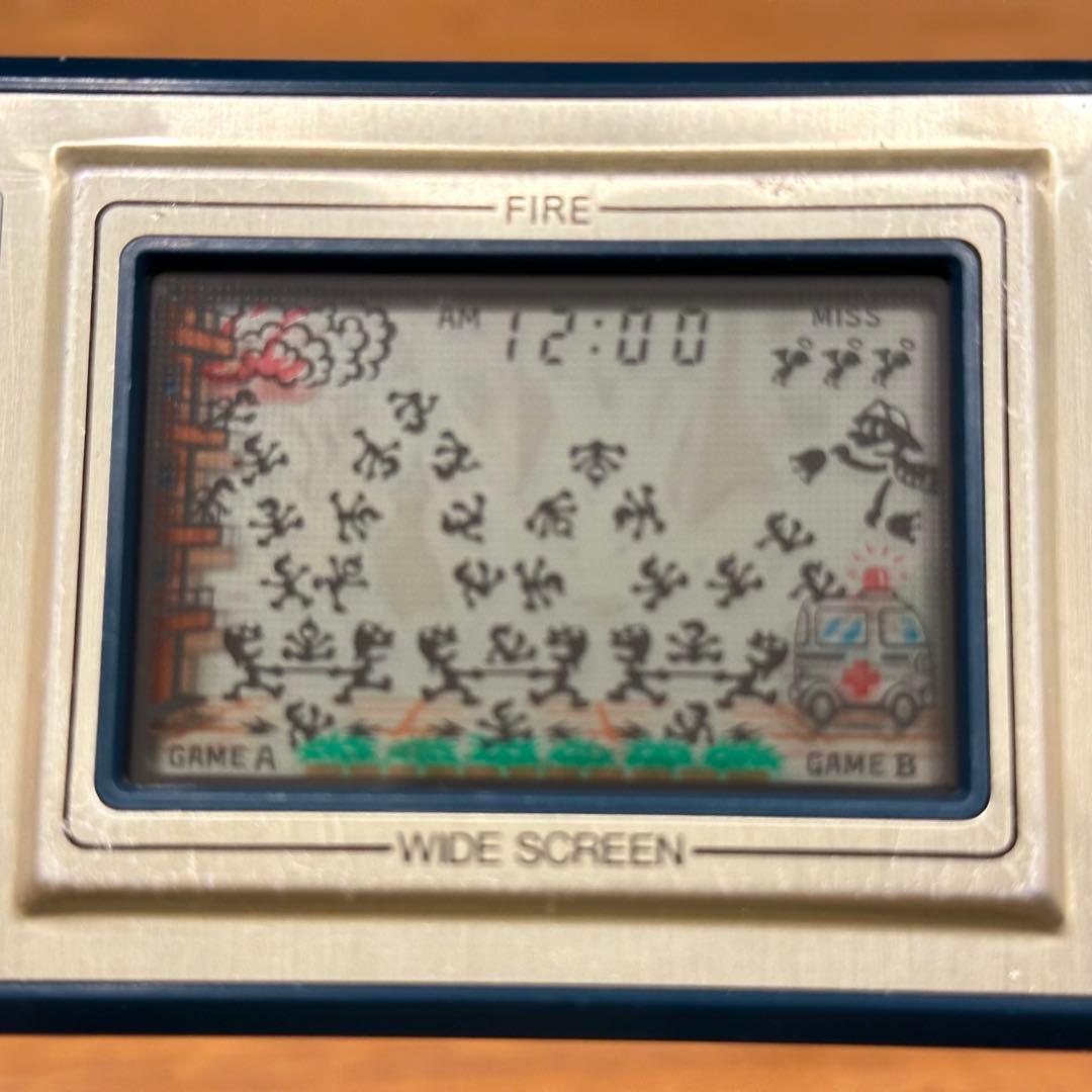 ゲームウォッチ　ファイア　任天堂　ニンテンドー