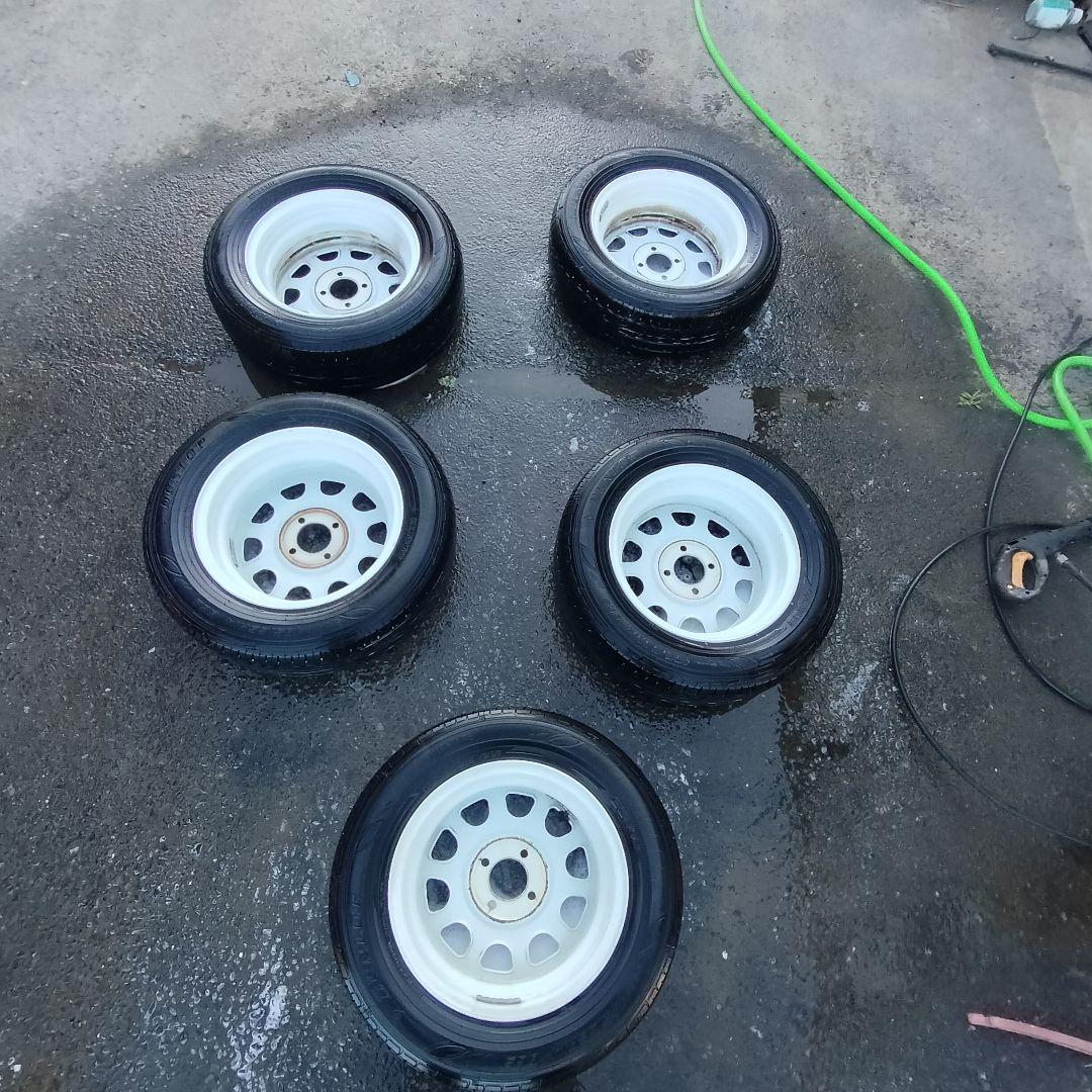 DUNLOP 14インチ ノーマルタイヤ5本セット