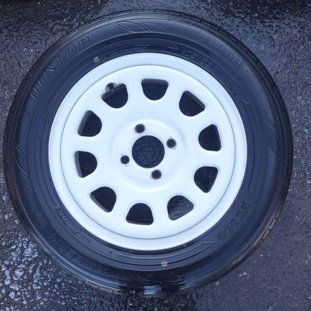 DUNLOP 14インチ ノーマルタイヤ5本セット