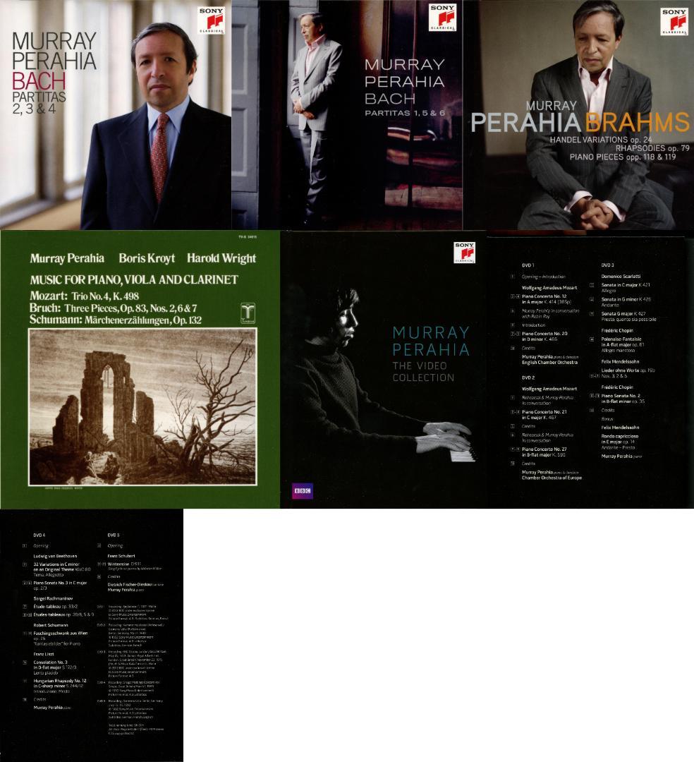 マレイ・ペライア BOX（CD68枚、DVD5枚組）