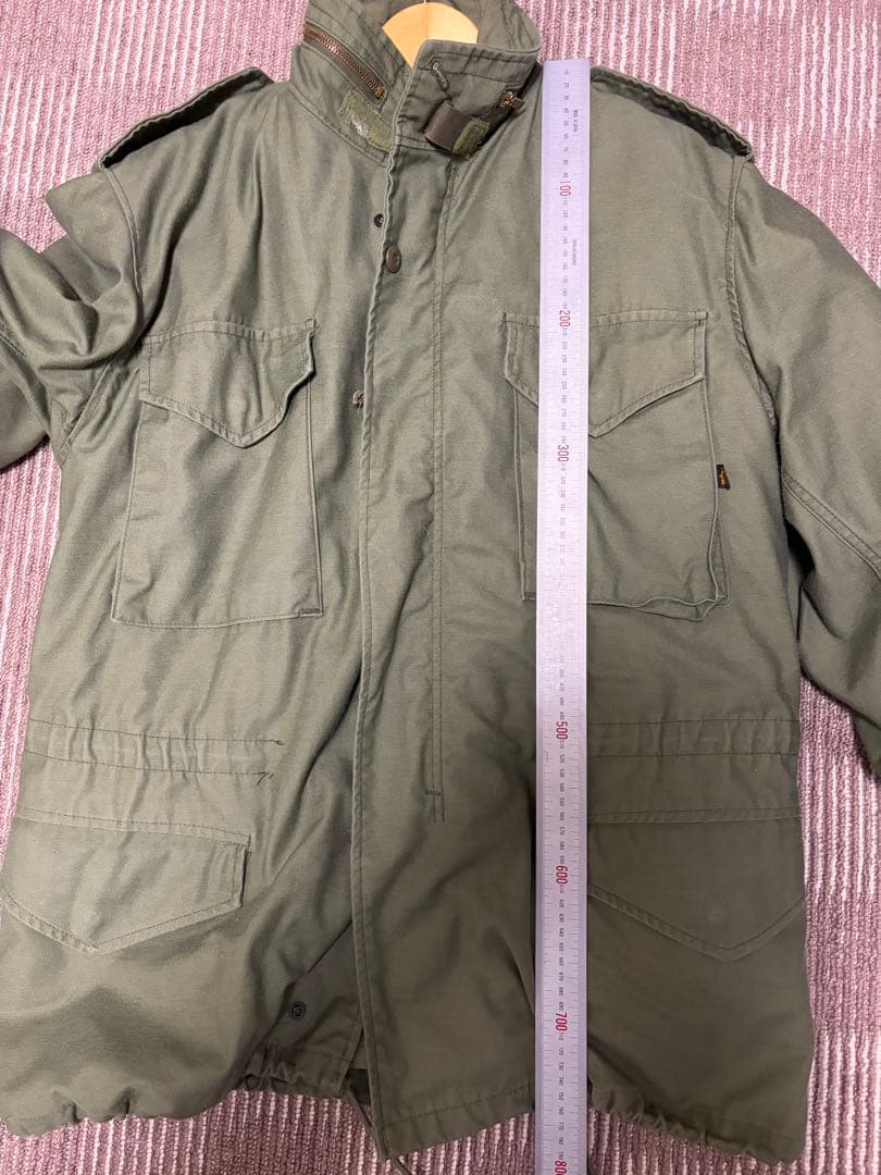 アルファインダストリーズのM-65フィールドジャケット　ライナーセット
