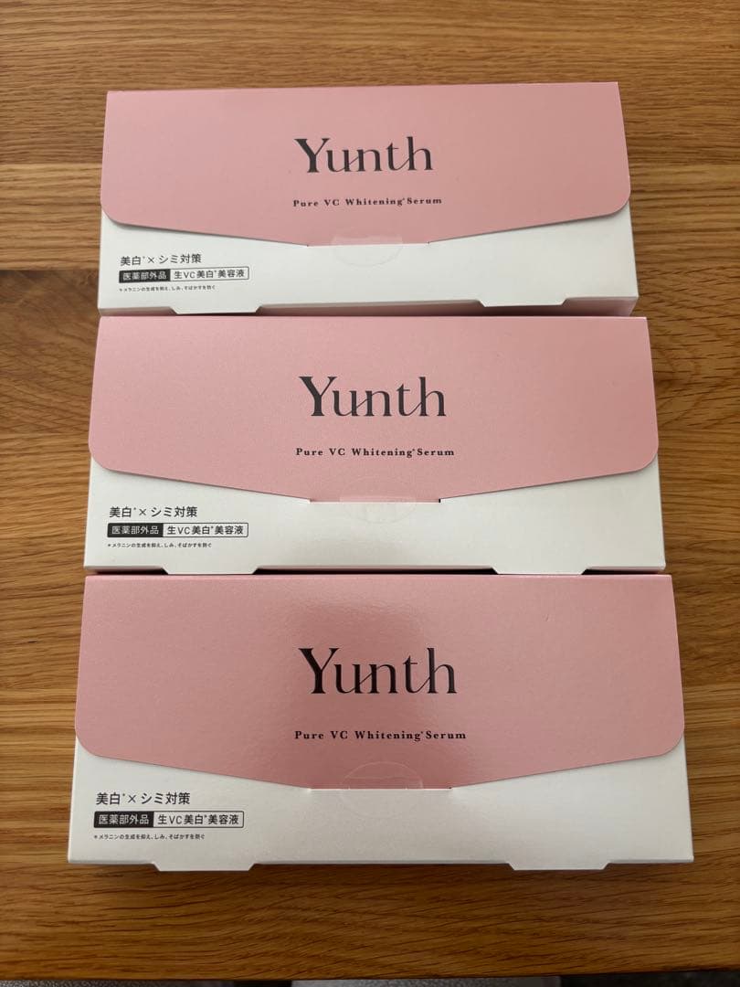 【Yunth(ユンス)】 生ビタミンC 美白美容液 1㎖ 28包