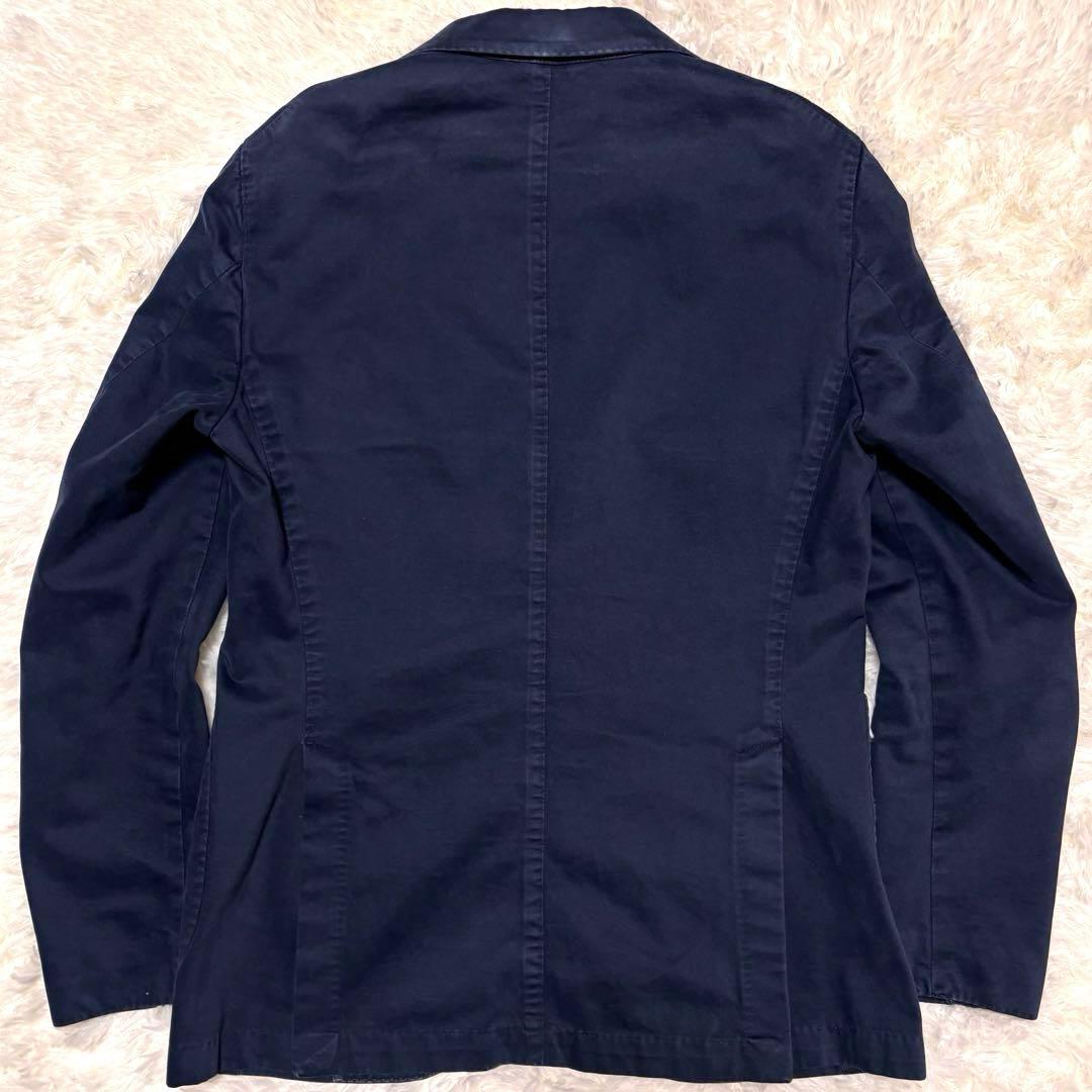 ✨良品✨ルビアム　テーラードジャケット　ガーメントダイ　ペイズリー裏地　48