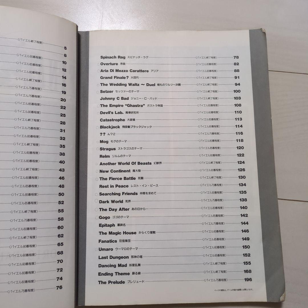 【絶版】楽しいバイエル併用 ファイナルファンタジー VI