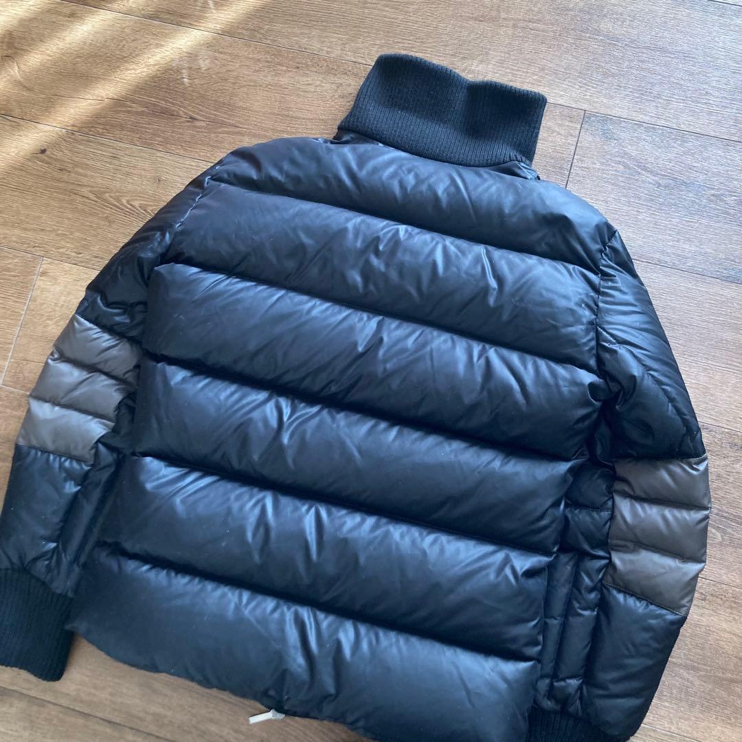 希少 XL相当 RED MOON レッドムーン ダウンジャケット リブ切替 黒
