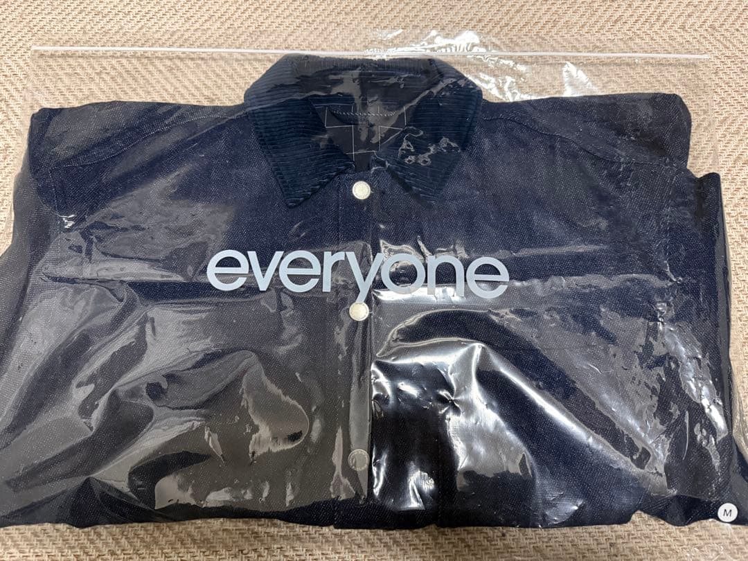everyone soft denim coverall jacket デニム