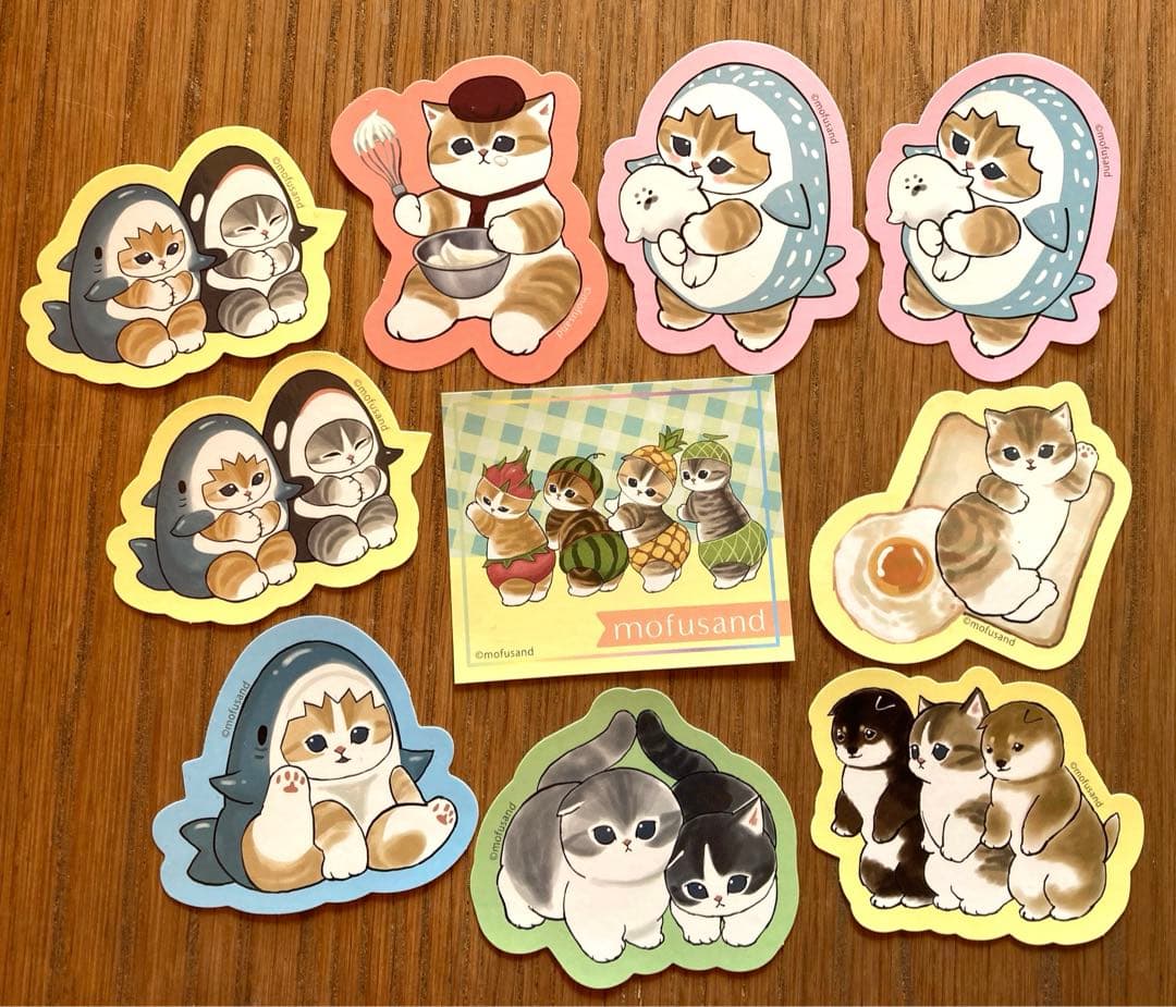 ウルリス　ululis mofusand　ピンクミー　アクア　3点セット　おまけ