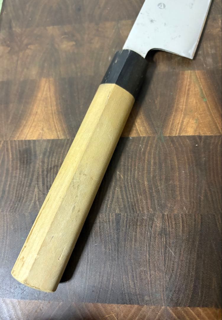 築地　有次　和　牛刀　270mm 9寸　ステンレス　全鋼　水牛柄　研ぎ済