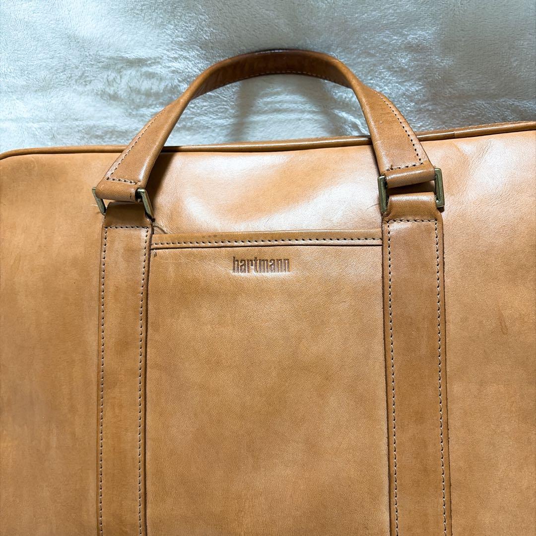 ハートマン 2way ビジネスバック ヌメ革 ベルティングレザー A4可