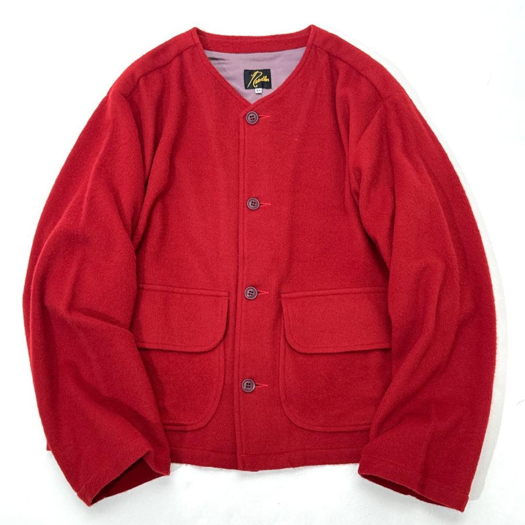 Needles V NECK JACKET ノーカラージャケット