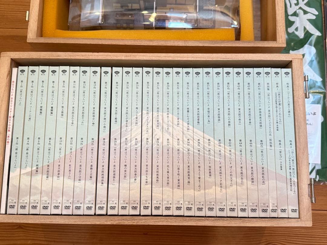 男はつらいよ　DVDセット　くるま菓子舗　HDリマスター版　木箱入り